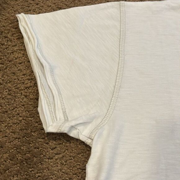 Unsweetened Women’s White T-Shirt with Leopard Stars - Picture 4 of 7